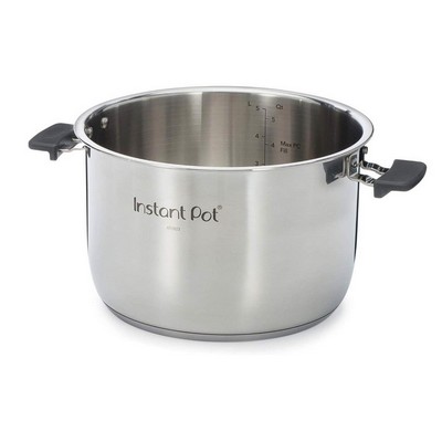 ® - stainless steel internal bowl with handles for 5.7 liter duo evo plus